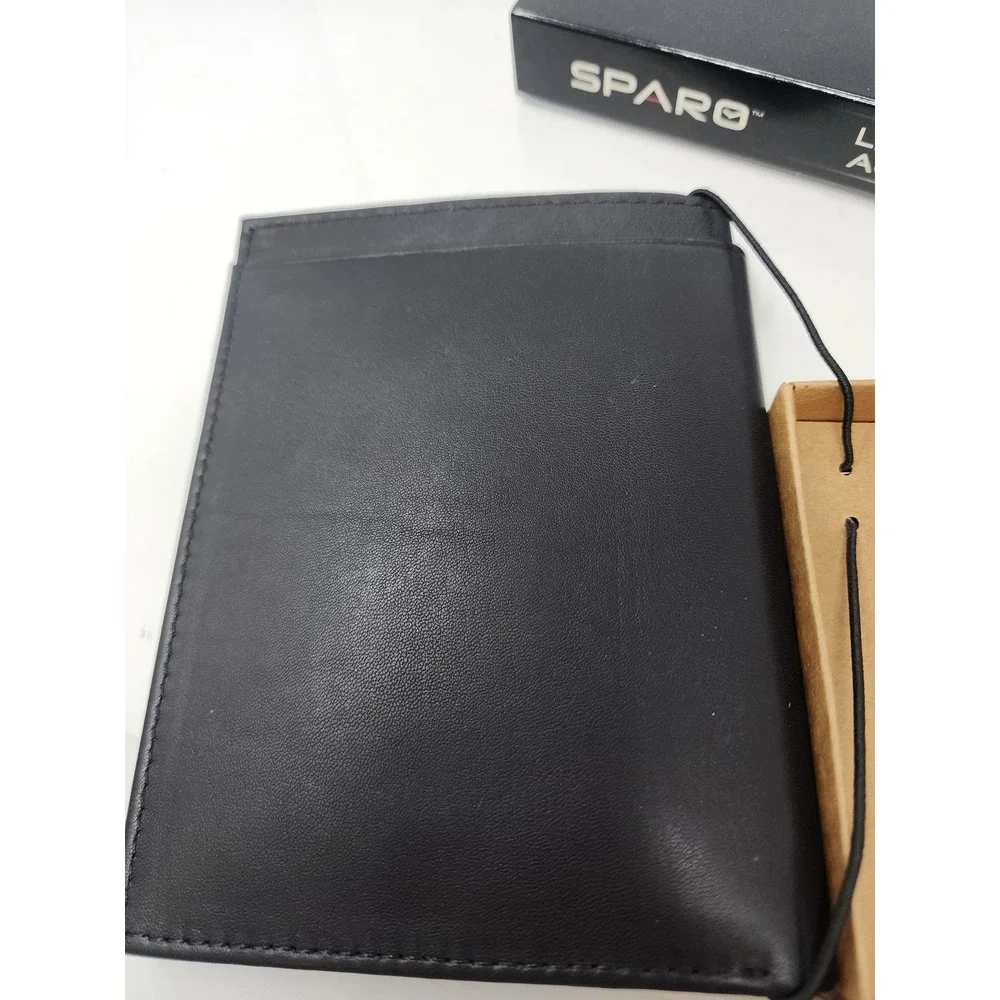 Sparo Mens Seattle Mariners Bifold Wallet Black Leather Relaxed Gift Set Size OS